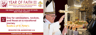 Pilgrimage to the Tomb of Peter of Seminarians, Novices and those on a Vocational Journey